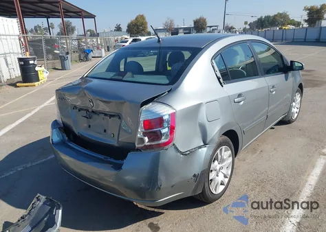 2010 Nissan Sentra 2.0S из США, поврежденный, VIN 3N1AB6AP2AL621034